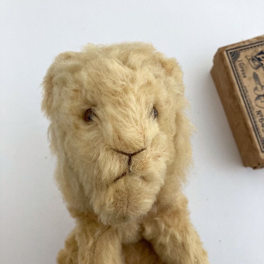 stuffed lion アンティークライオンのぬいぐるみ ヴィンテージライオン