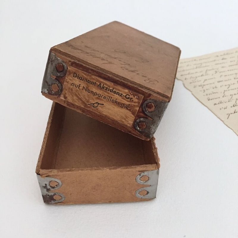 paper box 古い紙箱 アンティークペーパーボックス | cocon