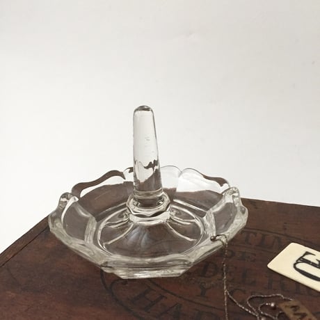 ring stand / アンティークガラスリングスタンド