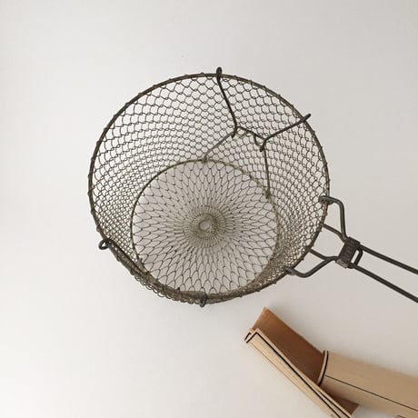 wire basket / アンティークワイヤーバスケット