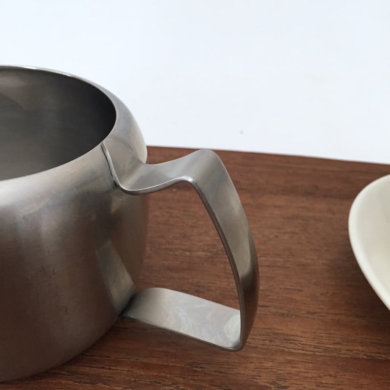 old hall milk pitcher / オールドホールステンレスミルクピッチャー 1/
