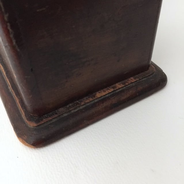 wooden box / アンティーク木箱 木製貯金箱 | cocon