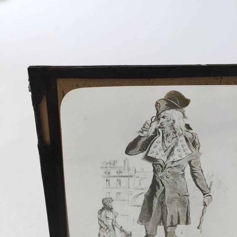 自作アンティーク画 和製アンティーク 精工舎(SEIKOSHA、セイコー) TRADE(S)MARK 木