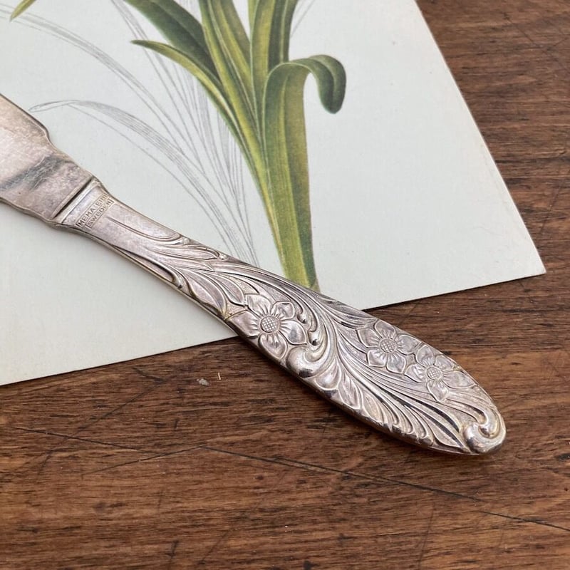 ヴィンテージ フィッシュナイフ＆フォーク12本 knife アンティークケーキナイフ フィッシュナイフ | cocon