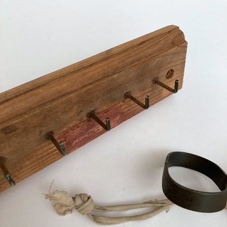 coat hook / アンティークウッドのコートフック