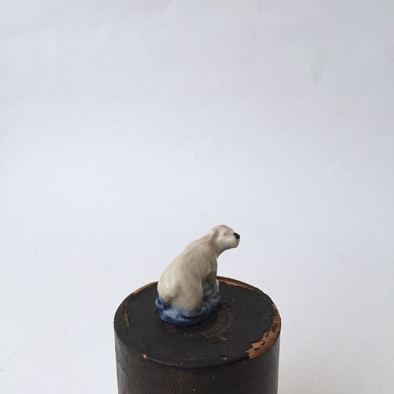 bear figure wade シロクマ イギリス アンティークくま フィギュリン