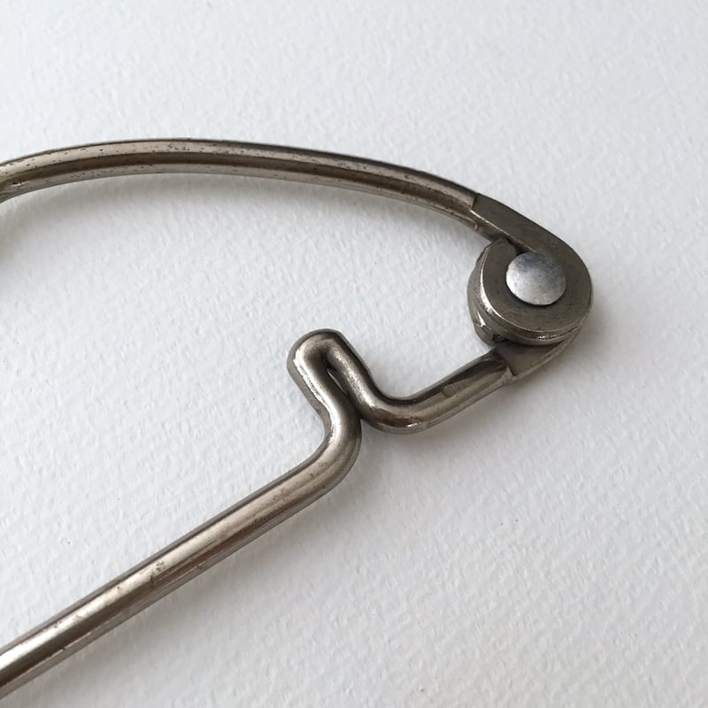 レア　ヴィンテージ　インダストリアル　ワイヤー　クリップ　ハンガー　７本　セット VINTAGE IRON HANGER / 大阪・堀江・家具屋・ヴィンテージ