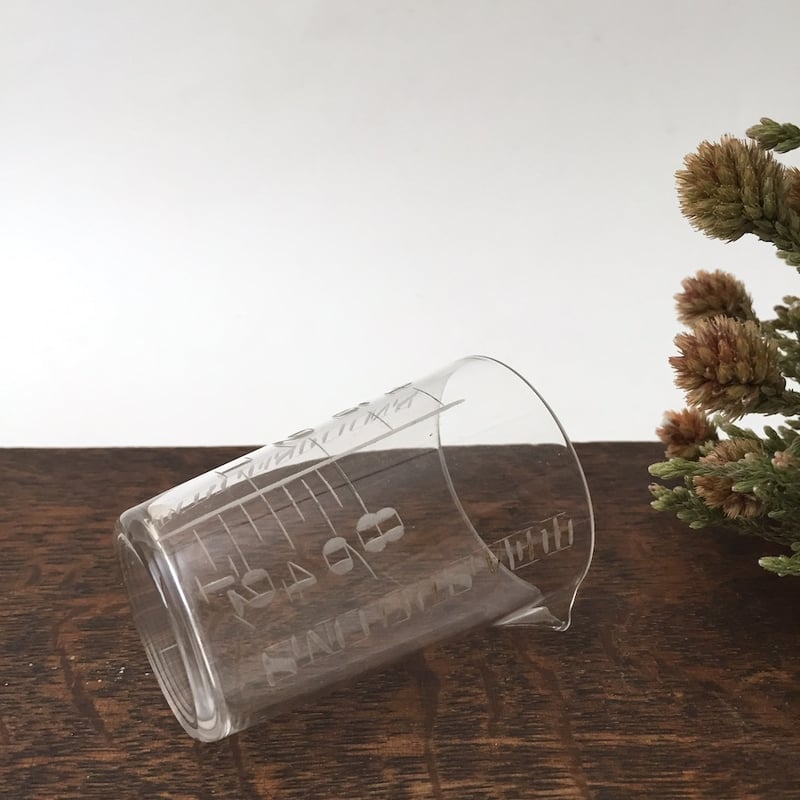 measure glass / アンティークメジャーグラス | cocon