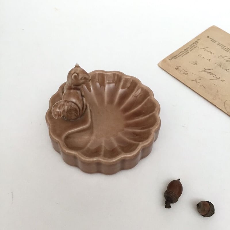 squirrel object リスの小物入れ 灰皿 動物 wade ウェイド | cocon