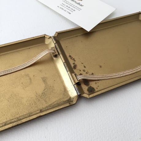 cigarette case / アンティークスキー柄のシガレットケース