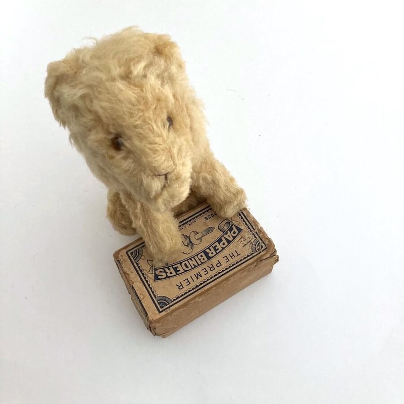 stuffed lion アンティークライオンのぬいぐるみ ヴィンテージライオン