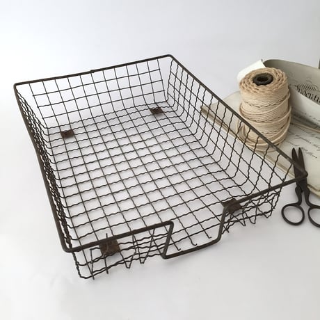 wire tray / アンティークワイヤートレイ