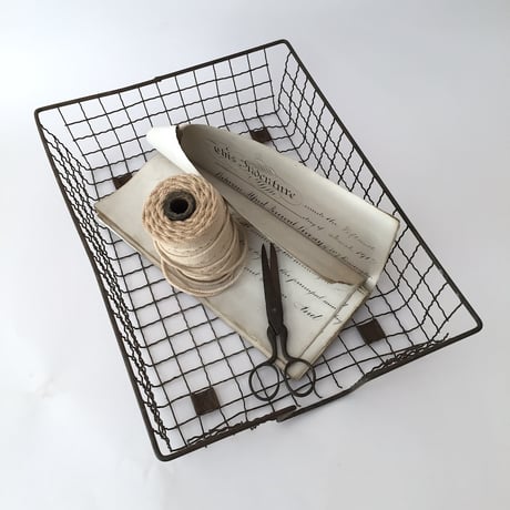 wire tray / アンティークワイヤートレイ