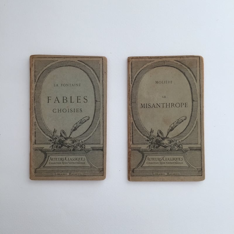 old book / フランス古書 MISANTHROPE FABLES CHOISIES | old book / フランス古書 MISANTHROPE FABLES CHOISIES |