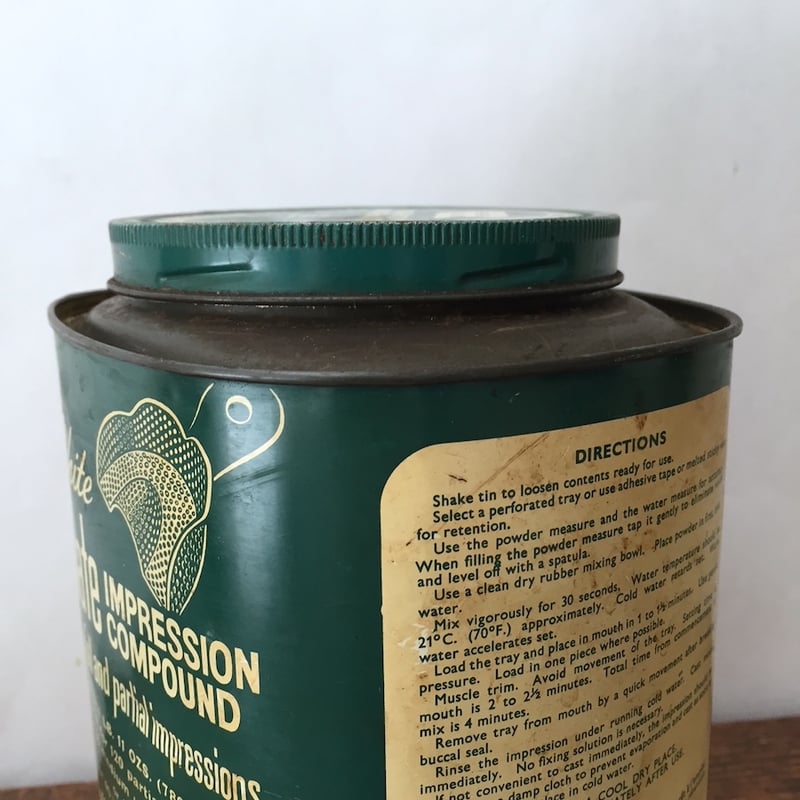 tin / アンティーク蓋つきブリキ缶 | cocon tin / アンティーク蓋つきブリキ缶 | cocon