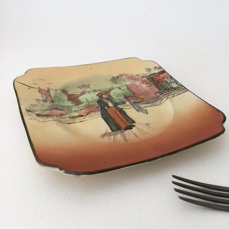royal doulton dickens ware plate / ロイヤルドルトンプレート