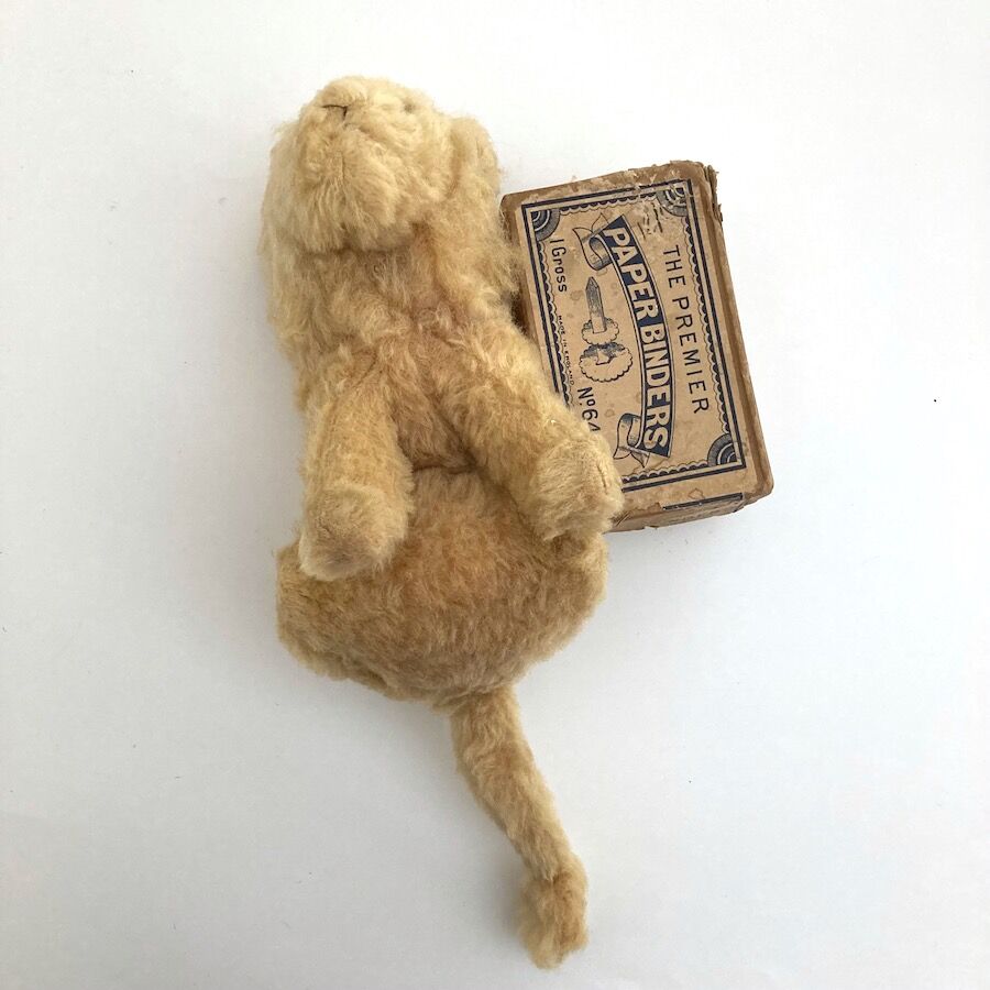 stuffed lion アンティークライオンのぬいぐるみ ヴィンテージライオン 