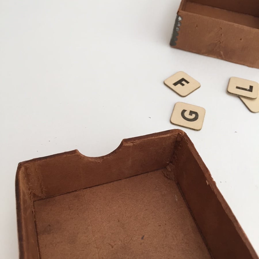 paper box / 古い紙箱 オールドボックス アンティークペーパーボックス