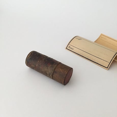 wooden box / アンティーク木筒