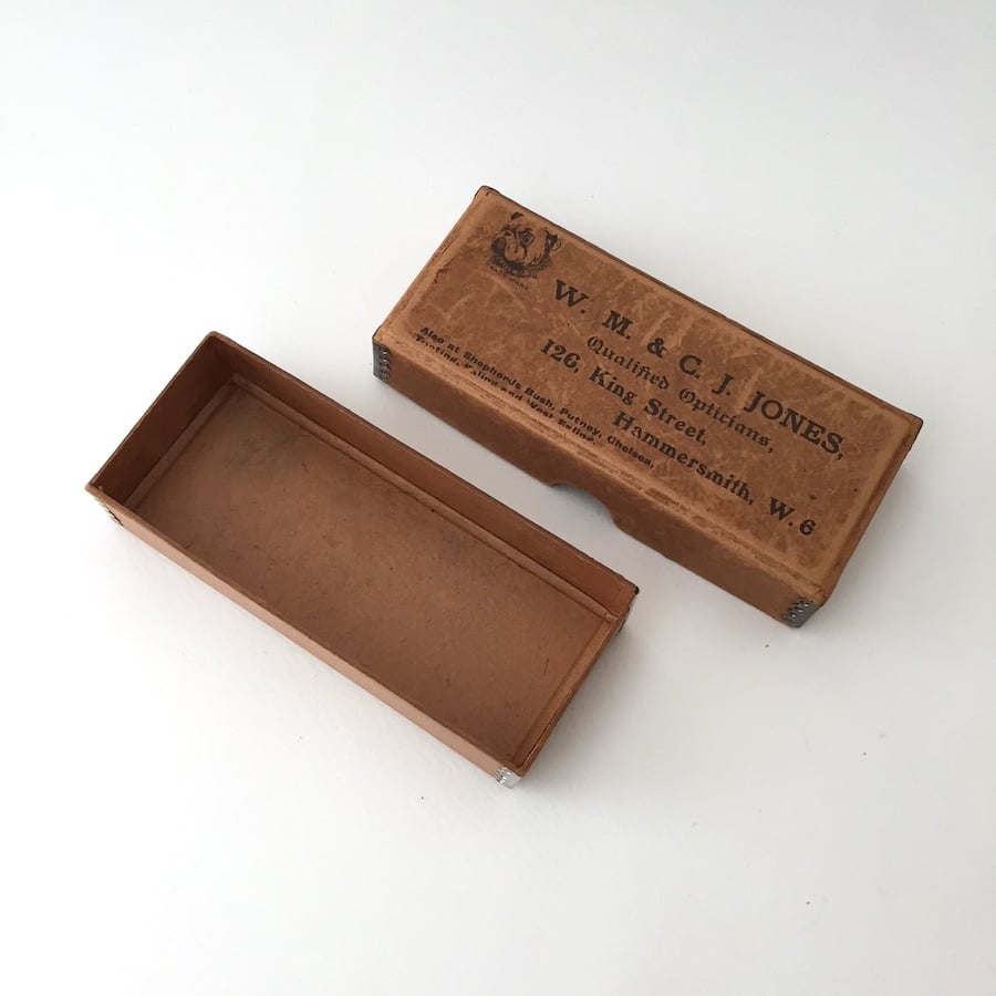 古い 紙箱 古道具 アンティーク オブジェ paper box / 古い紙箱 アンティークペーパーボックス | cocon
