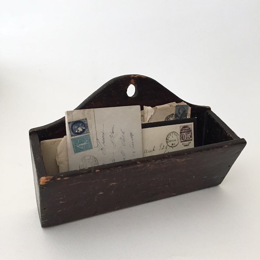 letter rack / アンティークレターラック | cocon