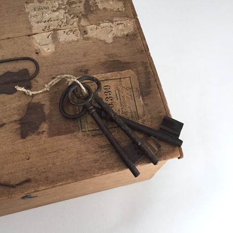key / アンティークフランスの鍵 アンティークルームキー