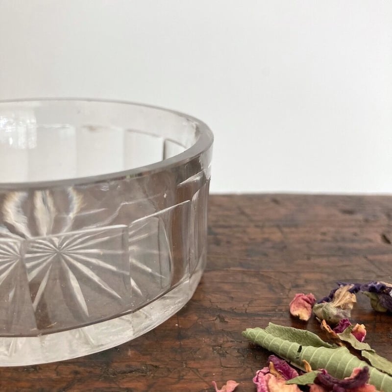 glass jar / アンティークトリンケットボックス シルバー イギリス | cocon