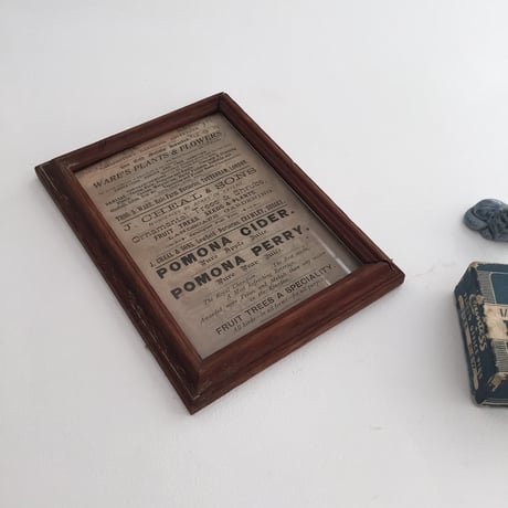picture frame / アンティークピクチャーフレーム 木枠額装