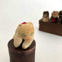 しろねこ　あみぐるみ　アンティークねこ　ぬいぐるみ　ブラックキャット