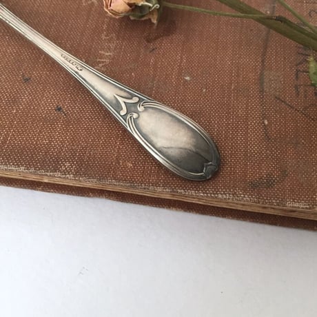 jam spoon　アンティークシルバープレートスプーン　ジャムスプーン