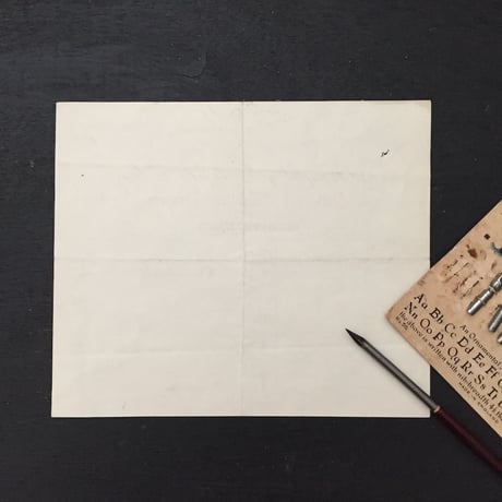 old paper / アンティークカリグラフィーペーパー