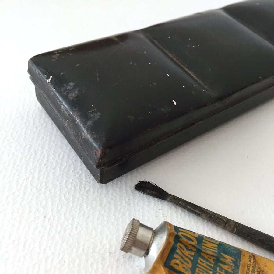 palette / アンティーク水彩絵の具パレット | cocon