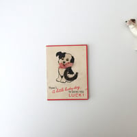 dog greeting card / 犬のグリーティングカード