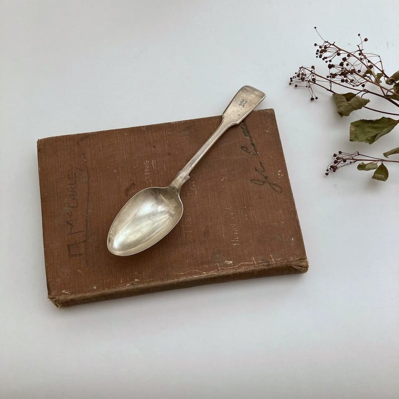 spoon アンティークシルバースプーン イニシャルスプーン | cocon