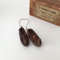 shoes object / アンティークミニチュアレザーシューズ
