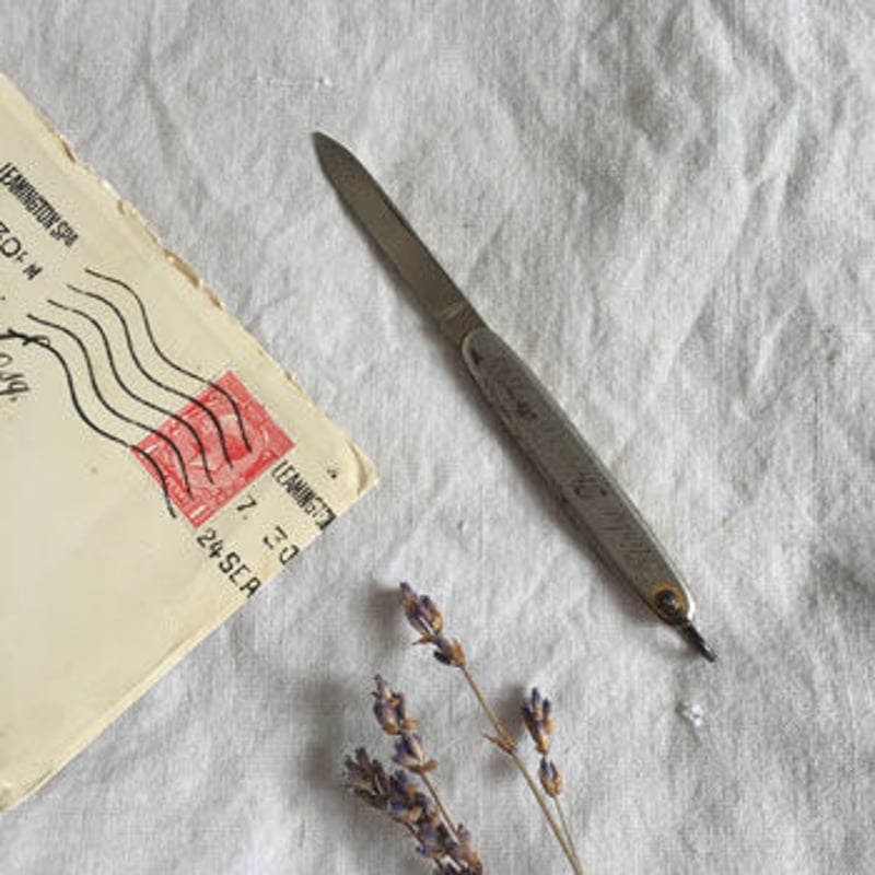 folding knife アンティーク折りたたみナイフ ペーパーナイフ
