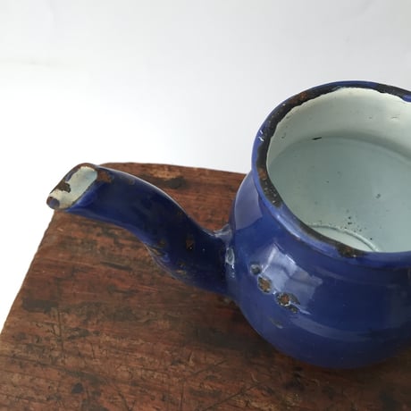 enamel pot / アンティークエナメルポット