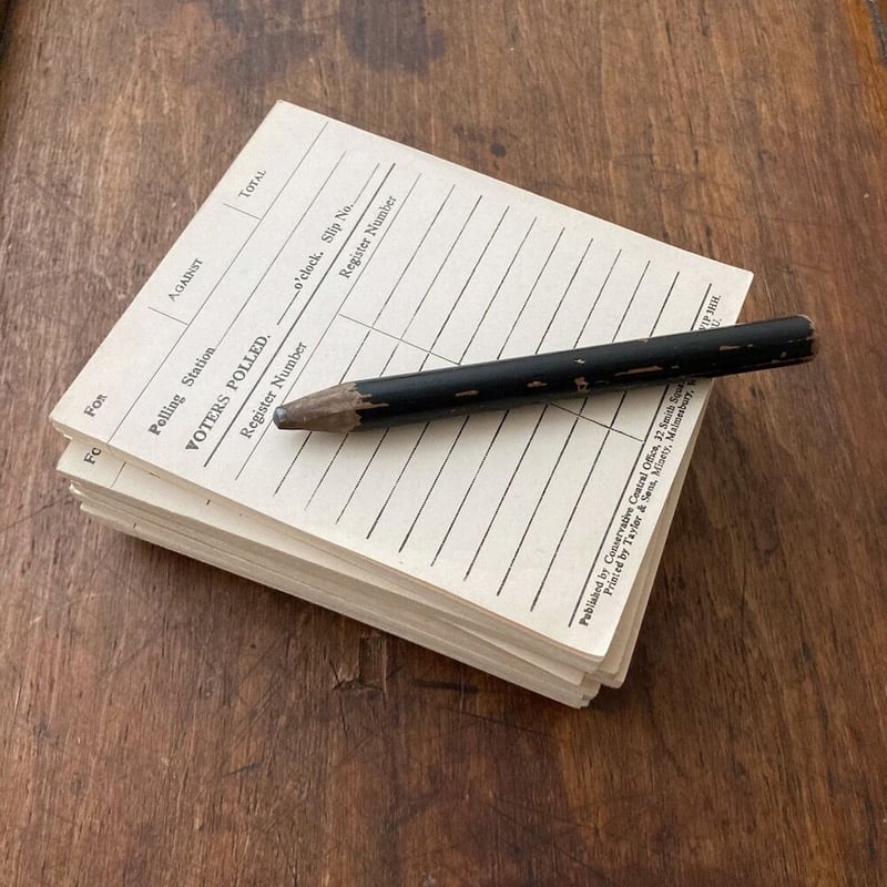 memo pad アンティークペーパーメモ 古いイギリスぺーパー | cocon