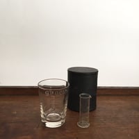 measure glass /アンティークメジャーグラス　スモールグラス　目盛りグラス