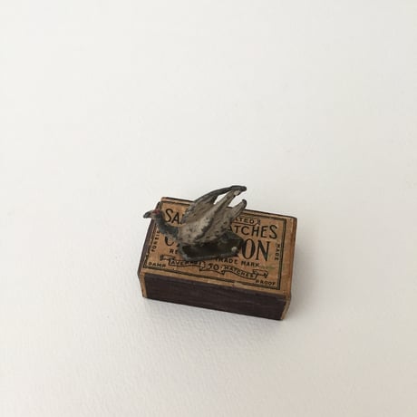bird lead figure / アンティーク鉄の鳥の置きもの