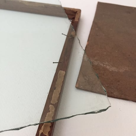 picture frame / アンティーク大きな写真たて