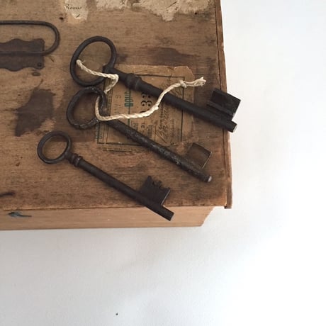 key / アンティークフランスの鍵 アンティークルームキー
