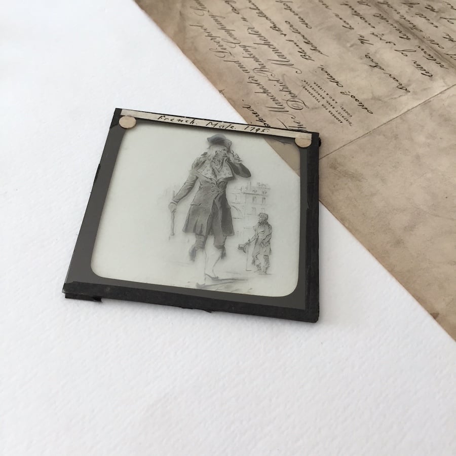 picture / アンティーク幻燈機スライド | cocon