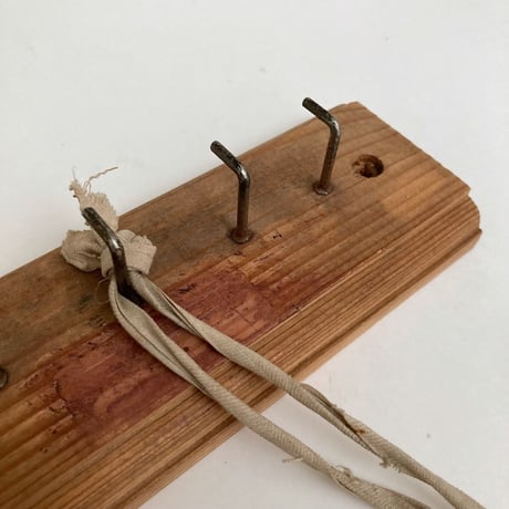 coat hook / アンティークウッドのコートフック