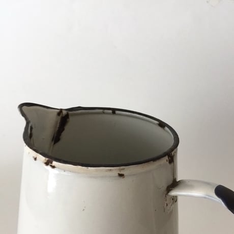 enamel jug / アンティークエナメルジャグ　ホーロージャグ