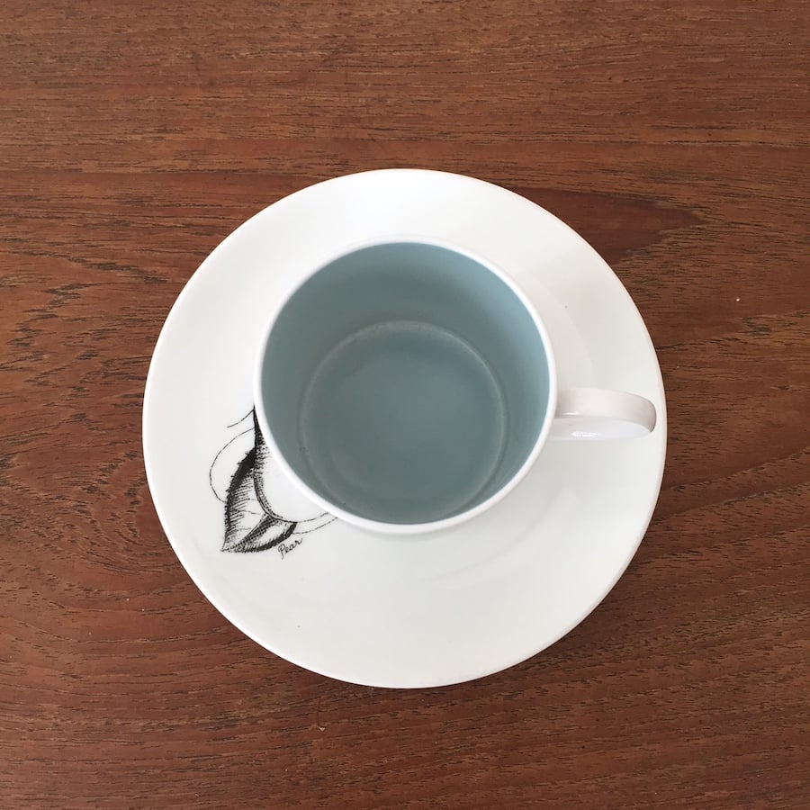 Susie Cooper black fruit c&S / スージークーパーブラックフルーツ