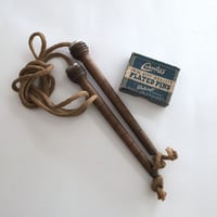 skip rope アンティークなわとび アンティークロープ 古いひも