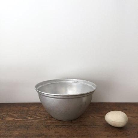 kitchen bowl / アンティークキッチンアルミボウル