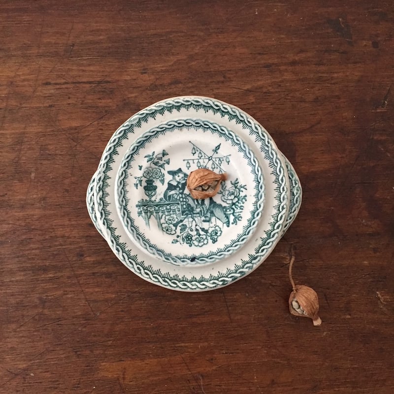 small plate / アンティーク小さなままごとプレート | cocon
