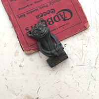 cat door knocker / アンティークチェシャ猫のドアノッカー